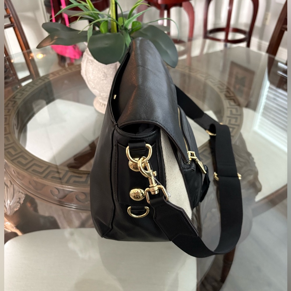 Aimee Kestenberg Black and Cream Crossbody Bag - Picture 3 of 10